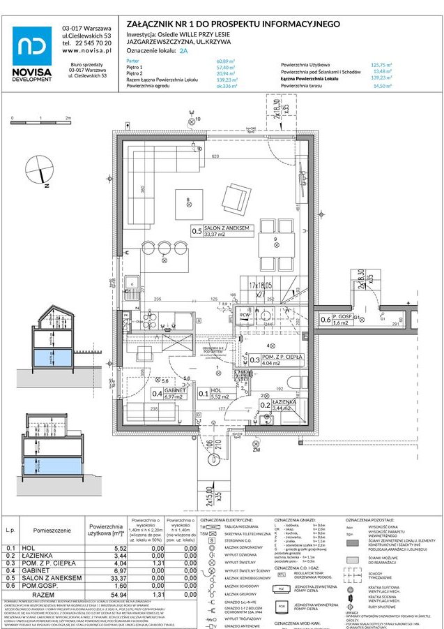 6-pokojowy dom 140m2 + ogródek Bezpośrednio
