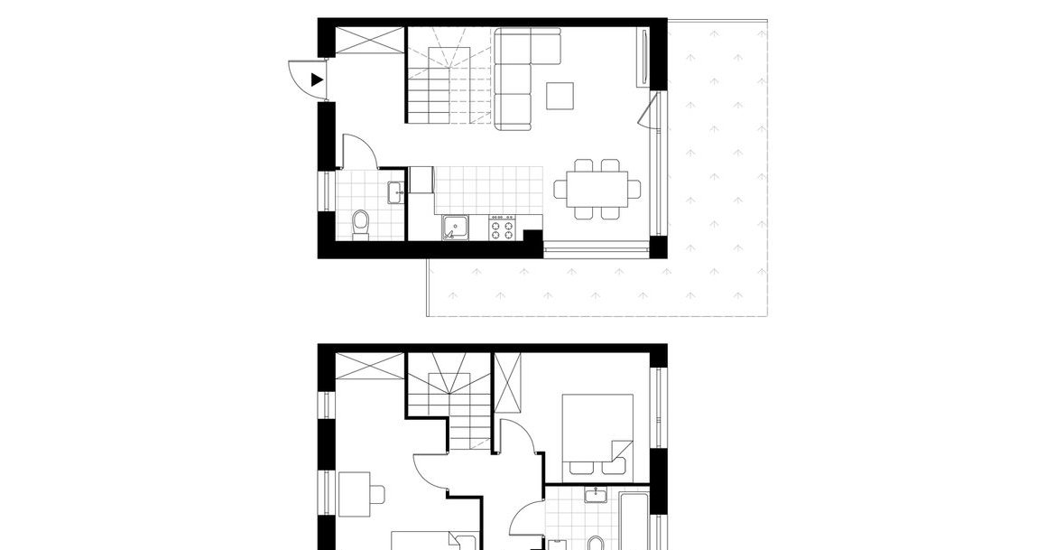 3-pokojowy dom 65m2 + ogródek Bez Prowizji
