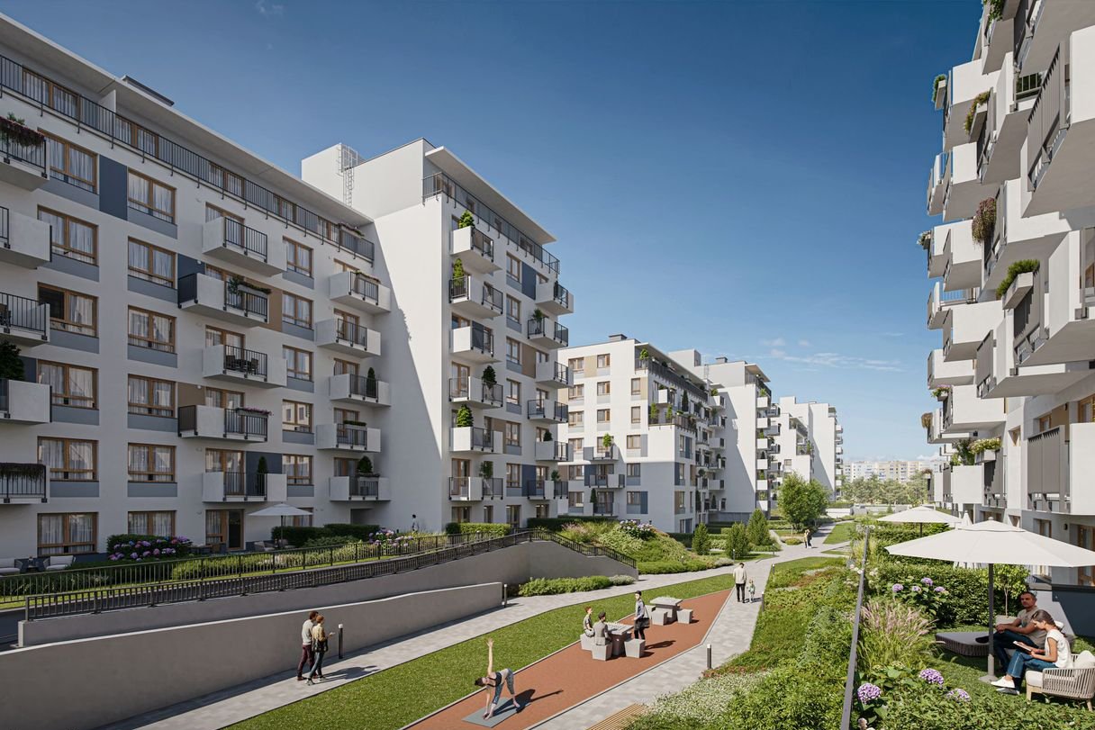 2-pokojowe mieszkanie 45m2 + balkon