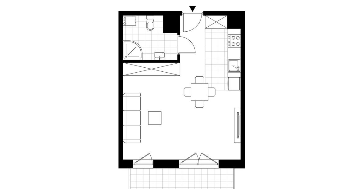 1-pok. mieszkanie 34m²+balkon | gotowe do odbioru