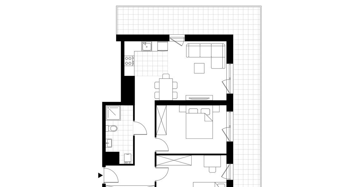 3-pokojowe mieszkanie 59m2 + loggia Bez Prowizji