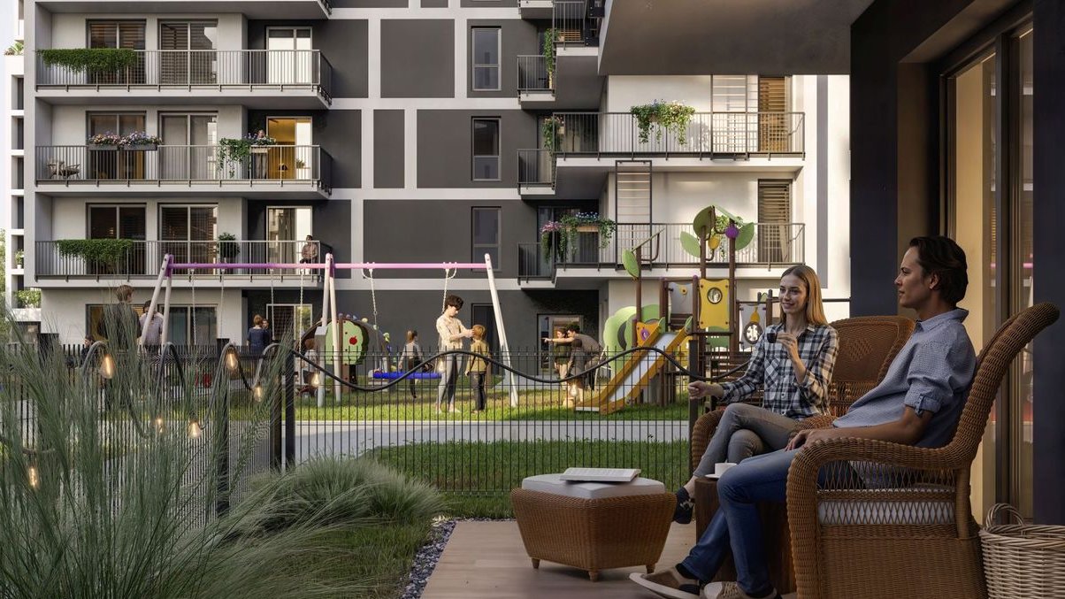 2-pokojowe mieszkanie 34m2 + ogródek Bezpośrednio