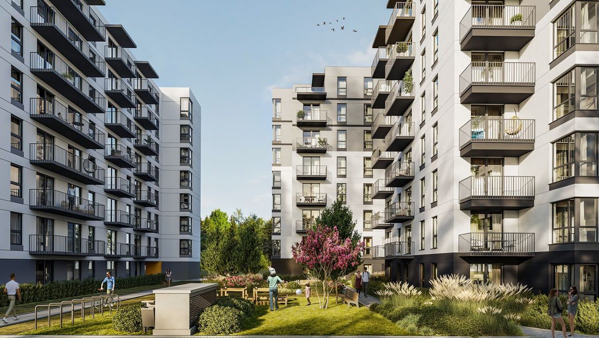 2-pokojowe mieszkanie 43m2 + balkon