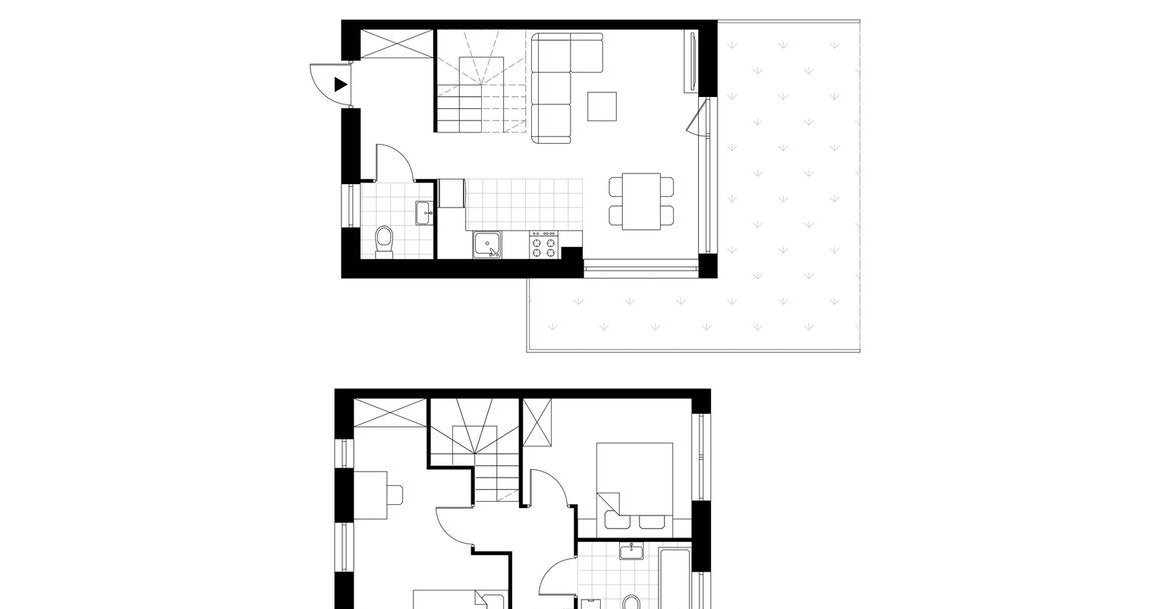 3-pokojowy dom 65m2 + ogródek Bezpośrednio