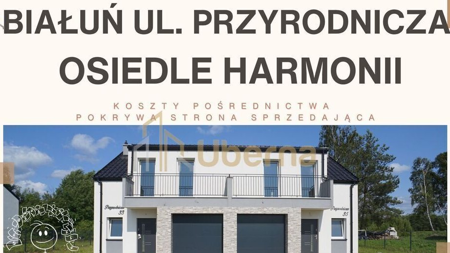 Bliźniak w stanie deweloperskim - Białuń