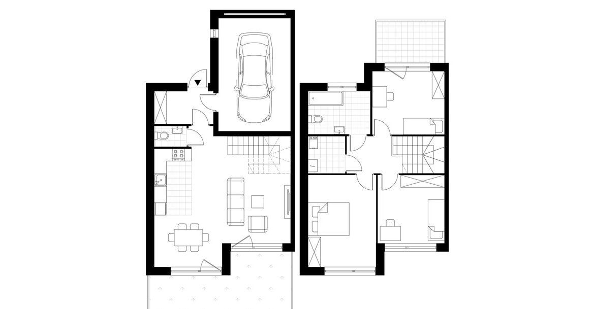 4-pokojowy dom 112m2 + ogródek Bez Prowizji