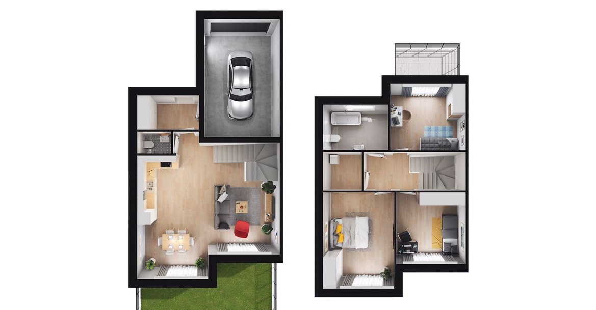 4-pokojowy dom 112m2 + ogródek Bez Pośredników