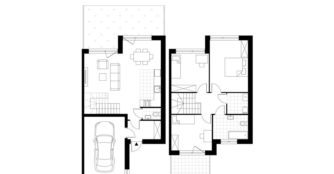 4-pokojowy dom 112m2 + ogródek Bez Prowizji
