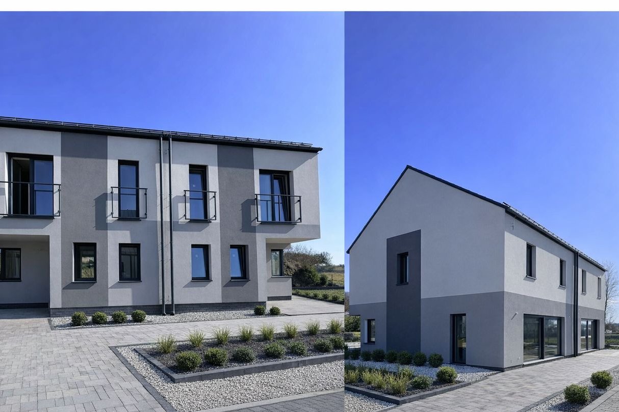 Kobiór - Domy na Pogodnej.