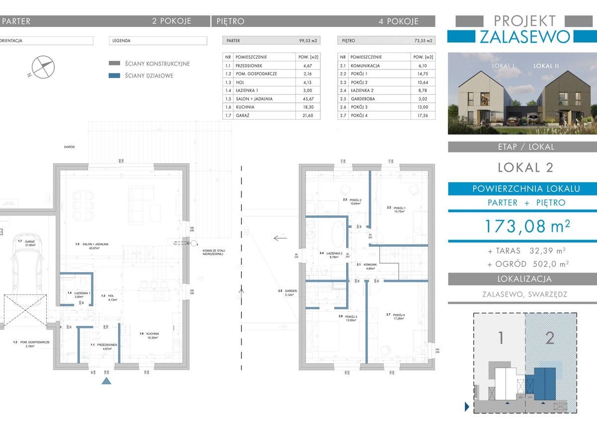 5-pokojowy dom 173m2 + ogródek Bez Prowizji