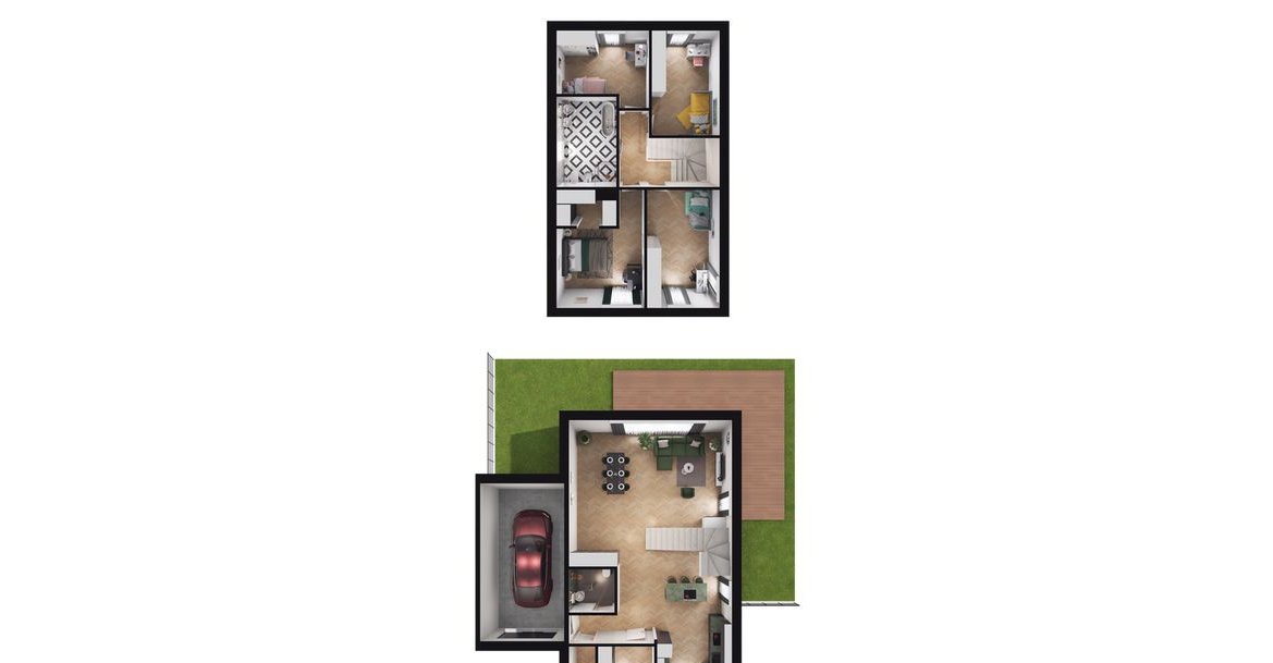 5-pokojowy dom 173m2 + ogródek Bez Prowizji