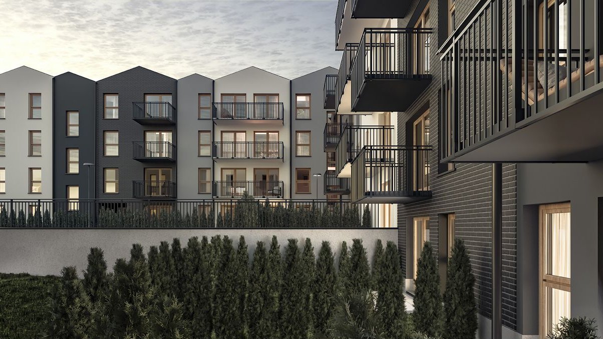 1-pokojowe mieszkanie 25m2 + ogródek Bezpośrednio