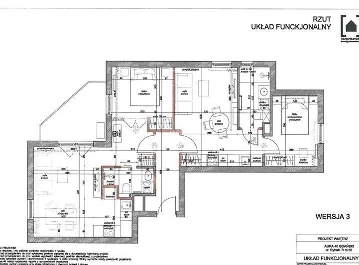 Aura40, z tarasem, 5 piętro, klimatyzacja