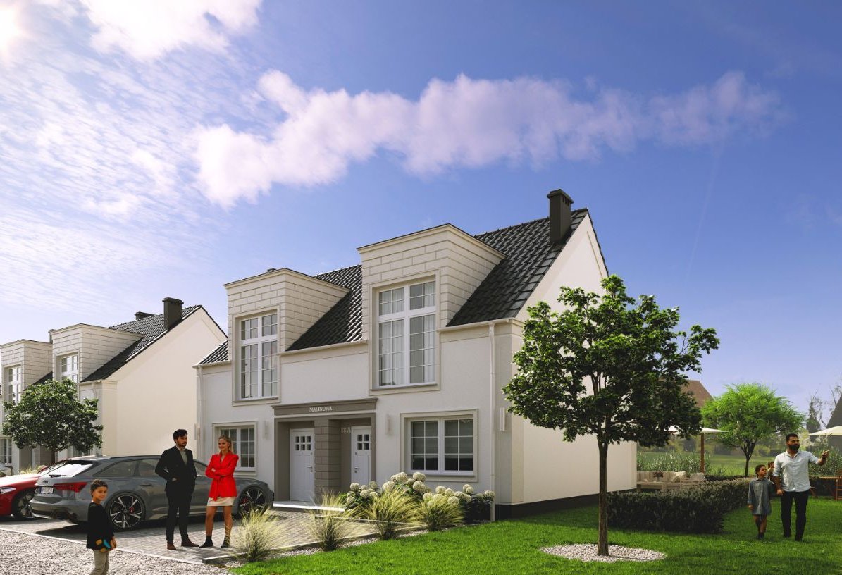 Ekskluzywne wille / ogródek + domek narzędziowy / 2 miejsca postojowe