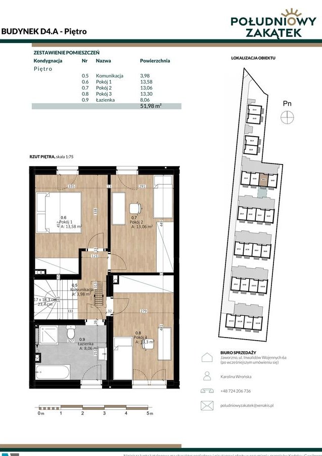 Południowy Zakątek | dom 4-pok. | D4.A