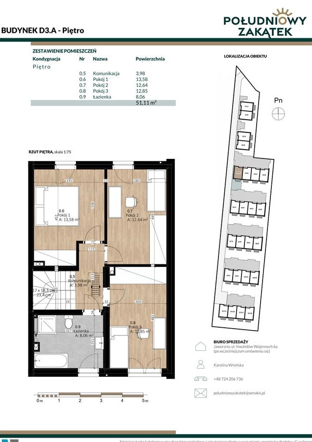 Południowy Zakątek | dom 4-pok. | D3.A