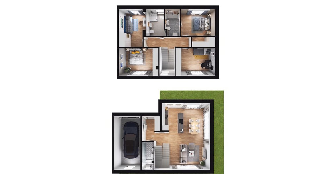 Kameralne osiedle - 12 domów | 5-pok. dom | 31B