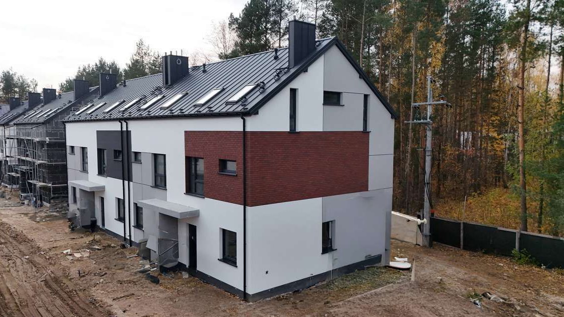 Bliźniaki 116m ul. Gliniecka kameralne osiedle nad jeziorem