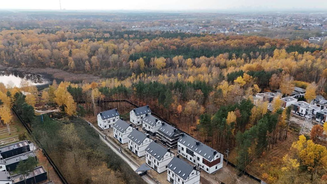 Bliźniaki 116m ul. Gliniecka kameralne osiedle nad jeziorem