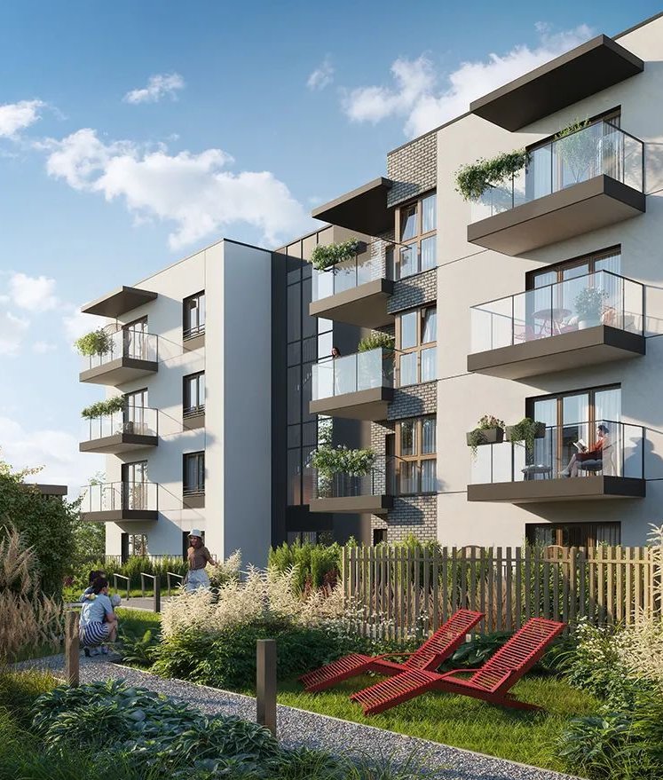 1-pokojowe mieszkanie 31m2 + ogródek