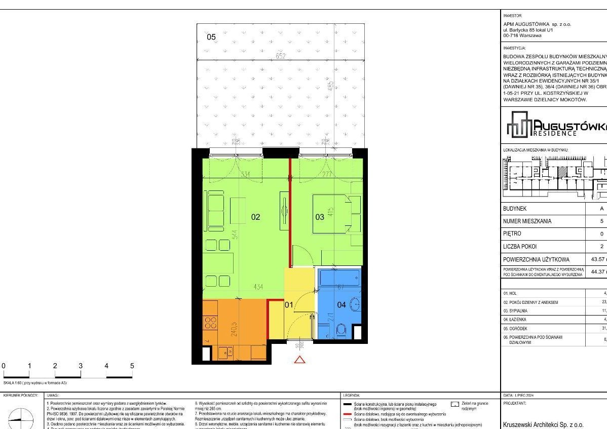 Mieszkanie 2-pokojowe Augustówka Residence