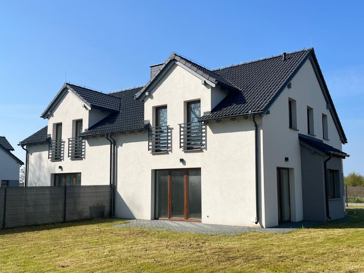 Dom w zabudowie bliźniaczej Dąbrówka Tczewska-GOTOWY W CZERWCU 2026r.