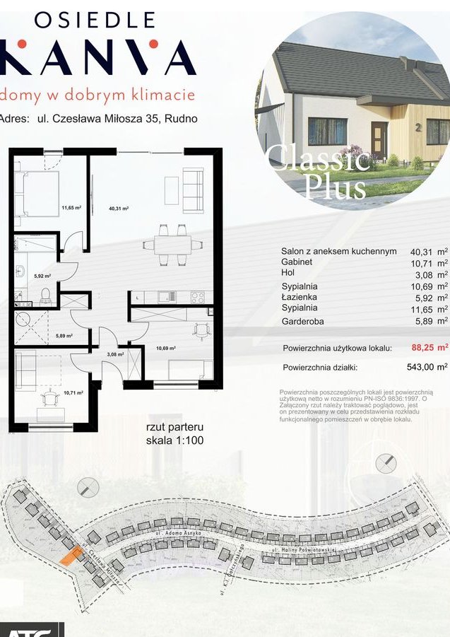 Osiedle Kanva | dom 4-pok. | CM_35