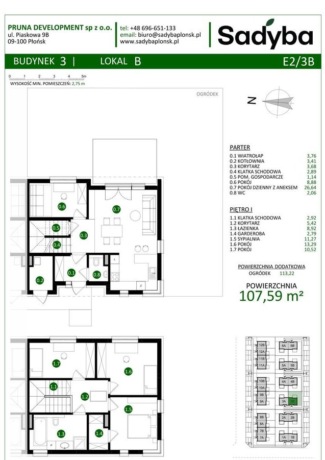 Osiedle Sadyba | dom 5-pok. | E2/3B
