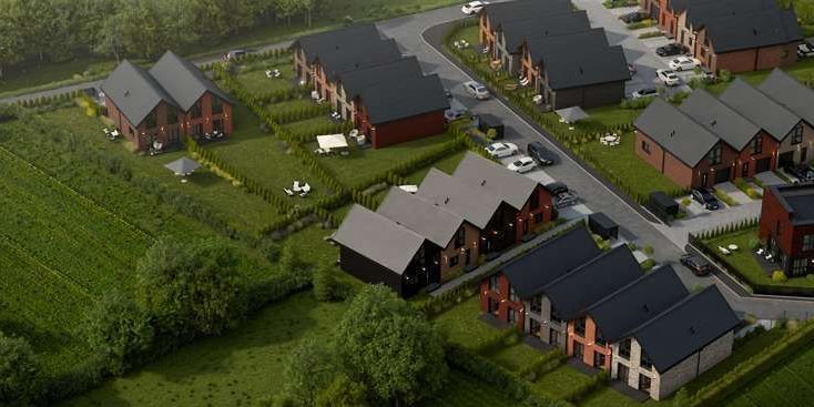 Osiedle Szlacheckie | Zakup bez pozwolenia MSWiA | 85m2, ogród 184m2