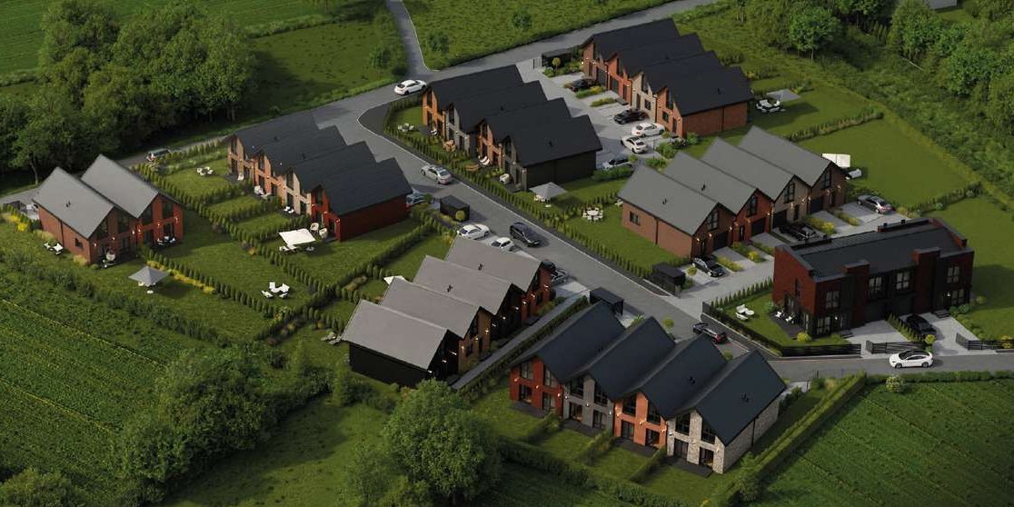 Osiedle Szlacheckie | Zakup bez pozwolenia MSWiA | 85m2, ogród 184m2