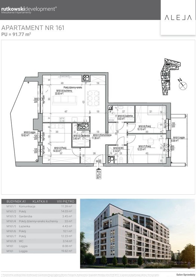 4-pokojowe mieszkanie 91m2 + 2 loggie