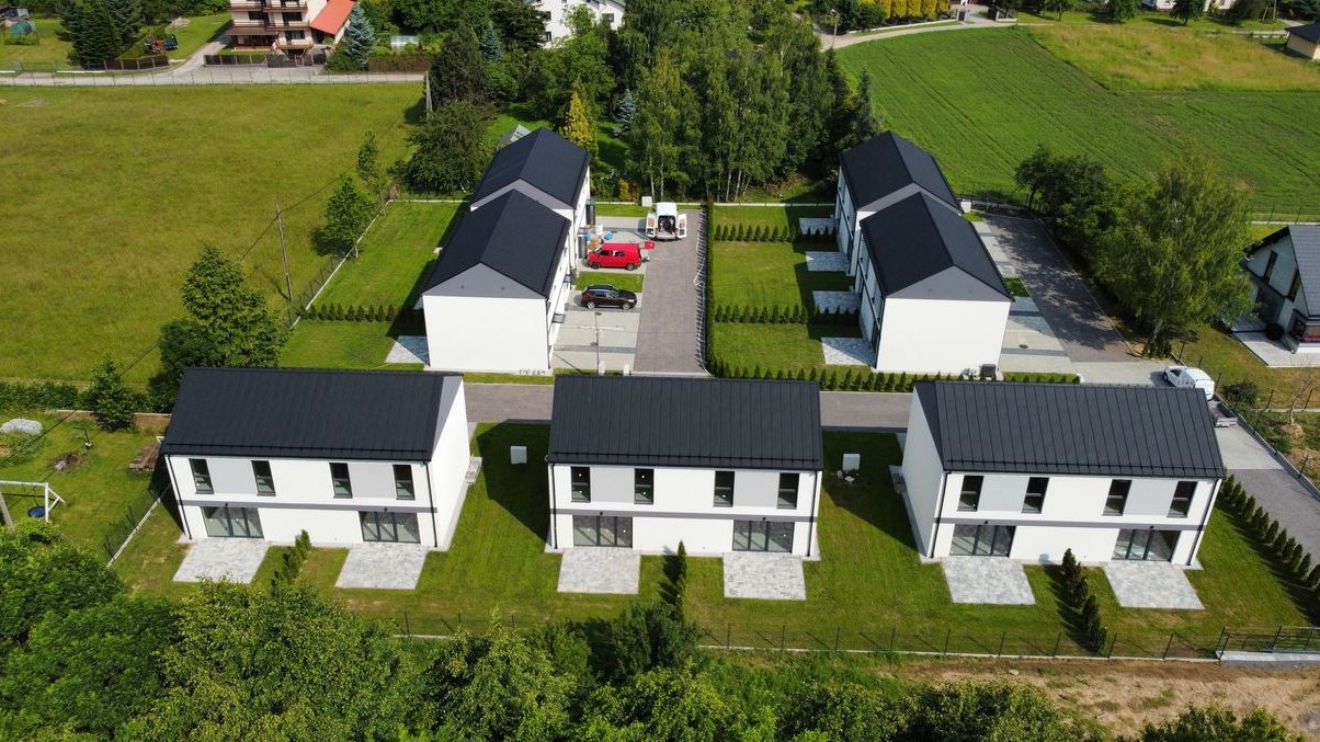 Domy jednorodzinne z pompami ciepła, Bielsko/Kozy