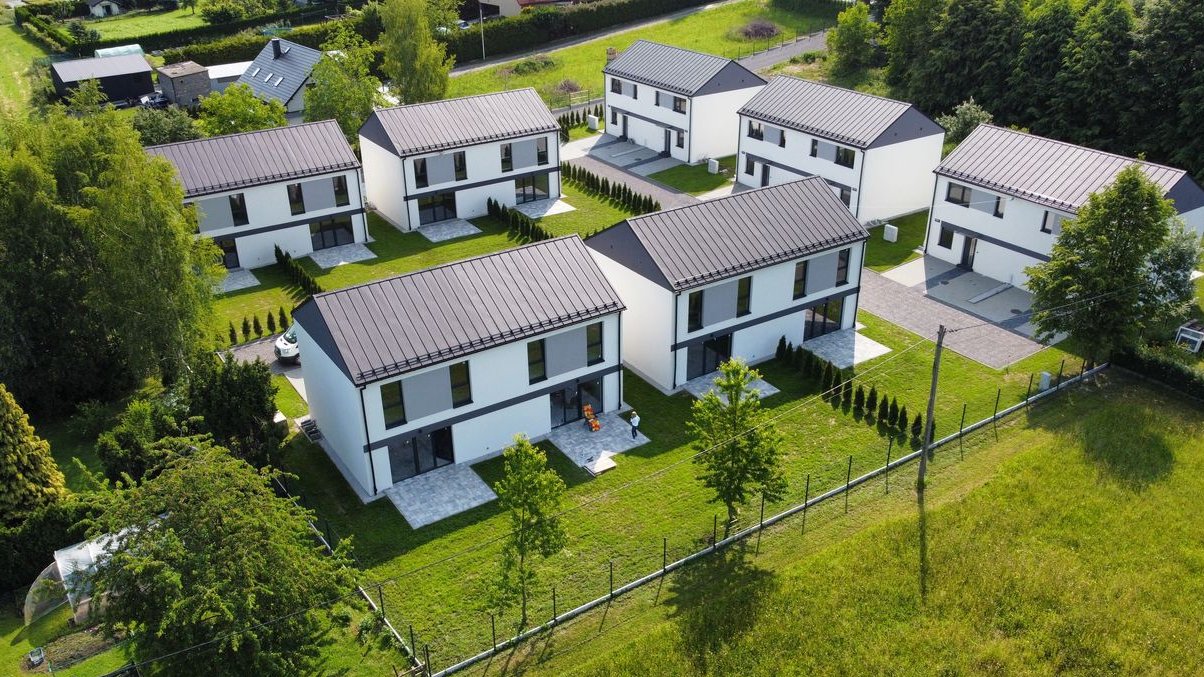 Domy jednorodzinne z pompami ciepła, Bielsko/Kozy