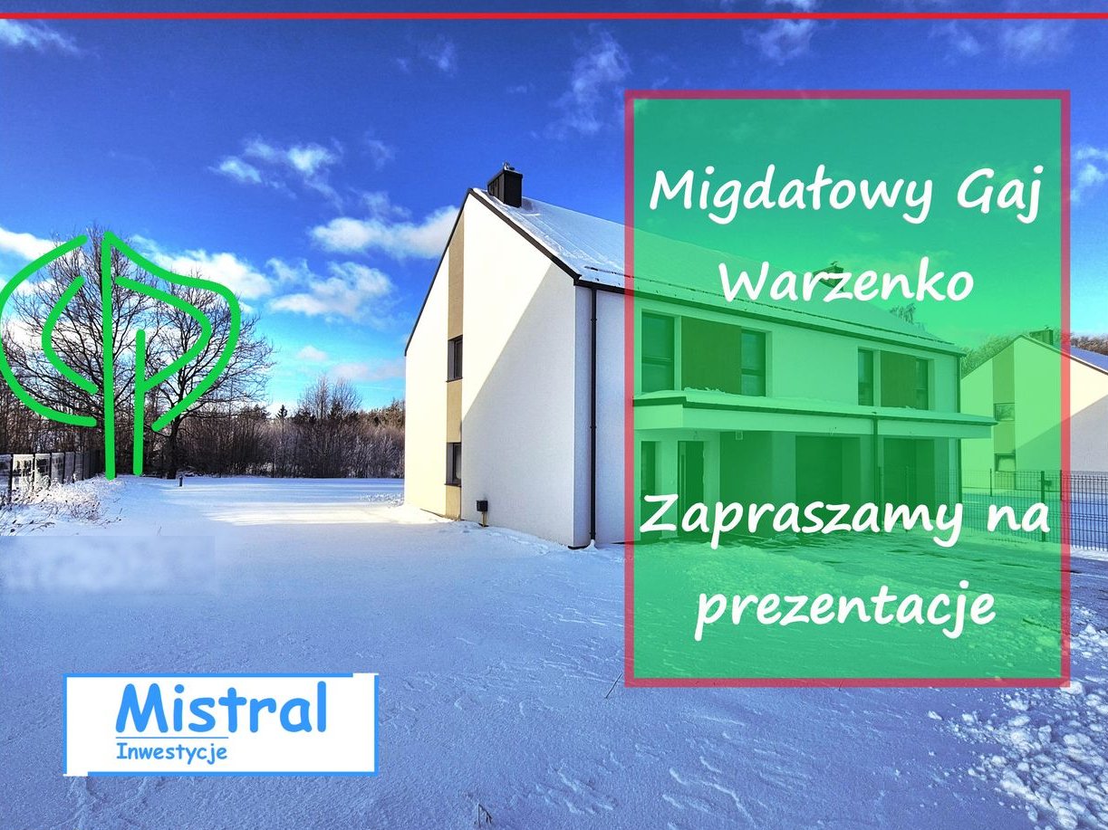 Warzenko Ostatni dom I Duże działki I Wysoki Standard I Jezioro Zieleń