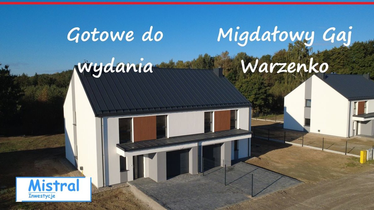 Warzenko Ostatni dom I Duże działki I Wysoki Standard I Jezioro Zieleń