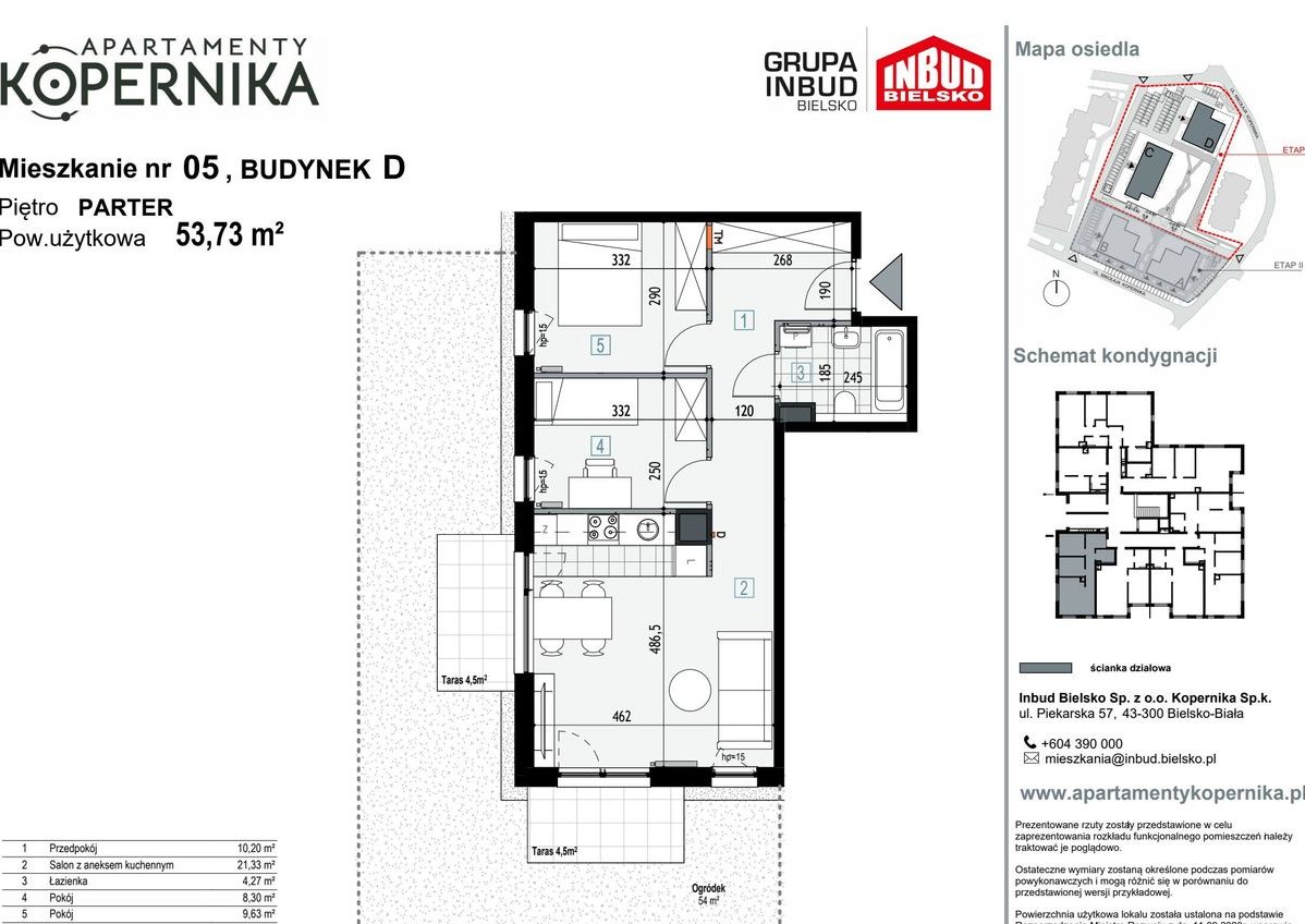 Apartamenty Kopernika | mieszkanie 3-pok. | D_5