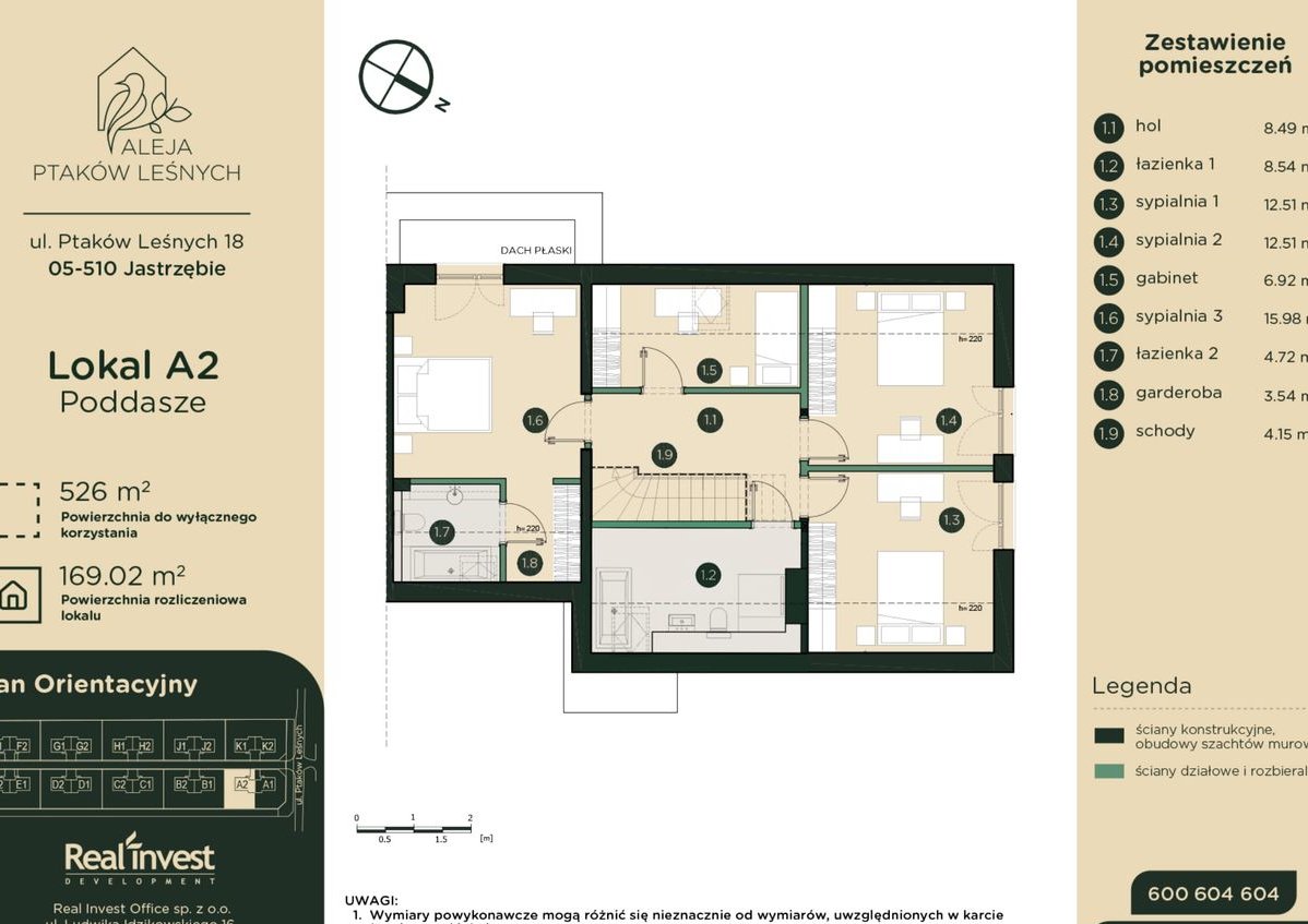 5-pokojowy dom 169m2 + ogródek Bezpośrednio