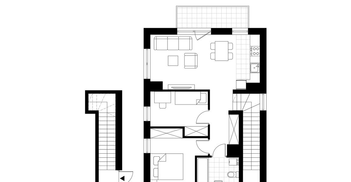 3-pokojowe mieszkanie 47m2 + balkon Bezpośrednio