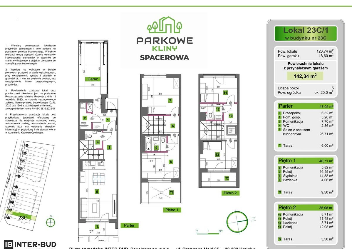 5-pokojowy dom 142m2 + ogródek Bez Prowizji