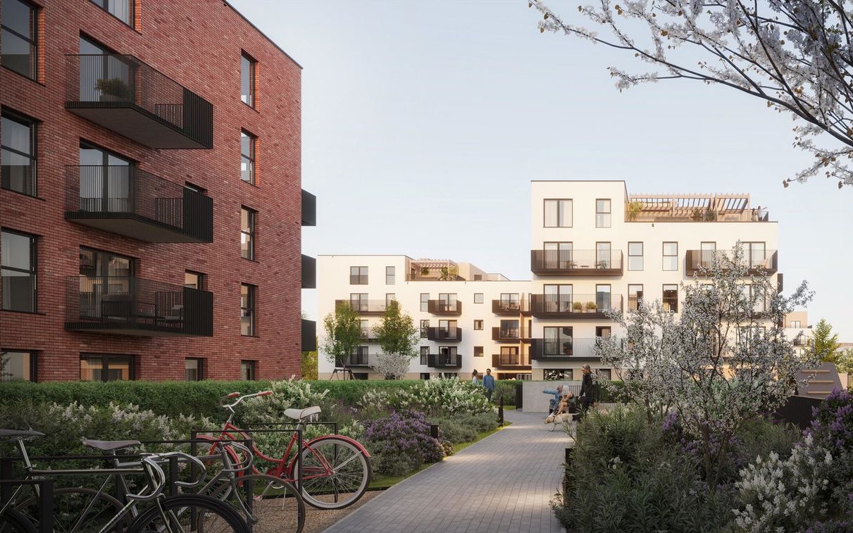 2-pokojowe mieszkanie 42m2 + ogródek Bez Prowizji