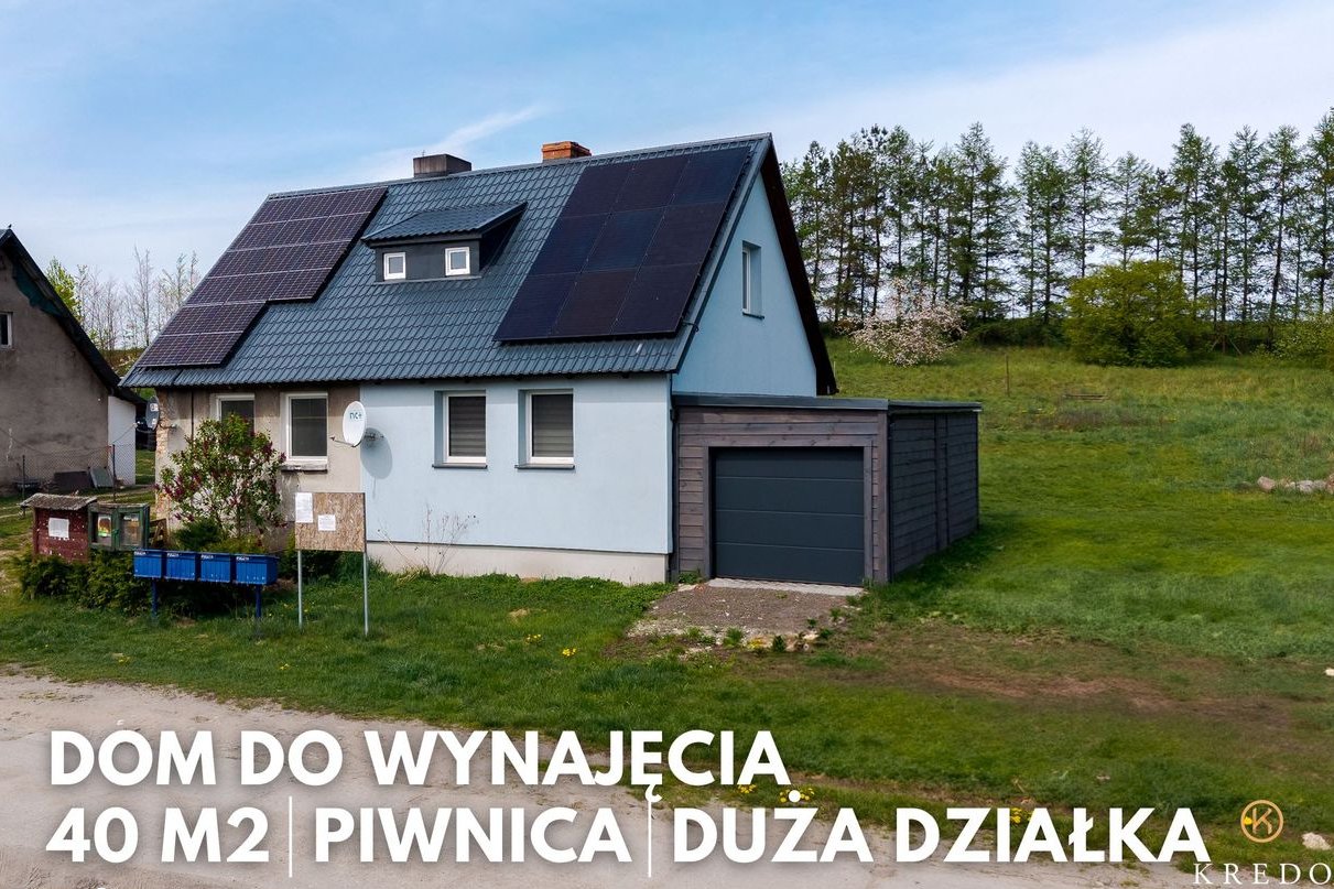 Dom na wynajem – Grodno | 2 sypialnie | kominek | fotowoltaika