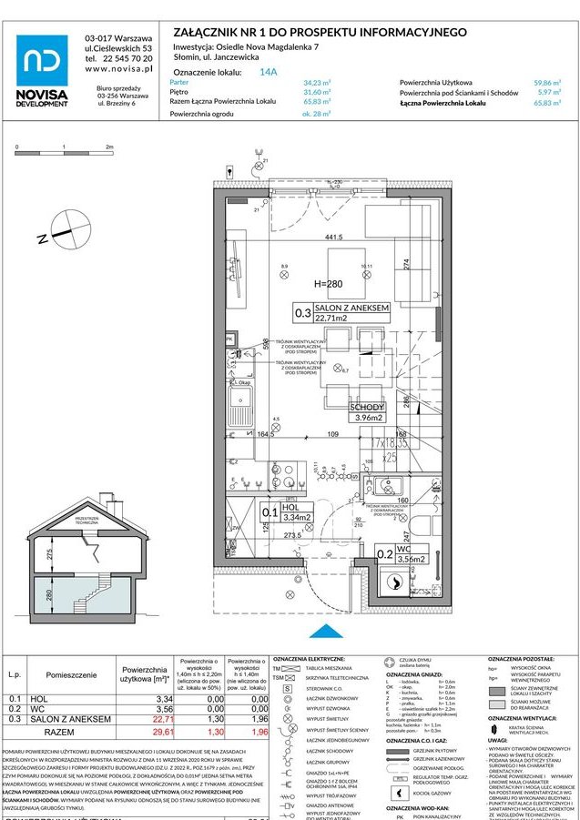 3-pokojowy dom 65m2 + ogródek Bez Prowizji