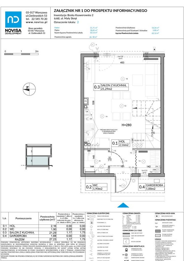 3-pokojowy dom 61m2 + ogródek Bez Prowizji
