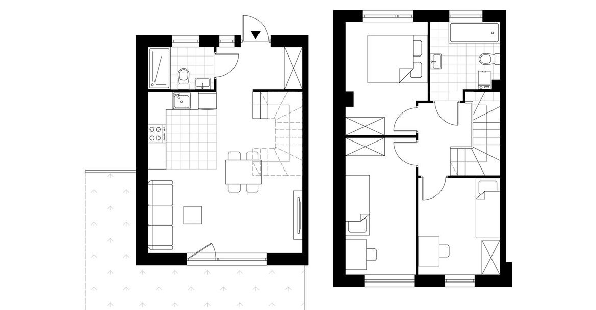 4-pokojowy dom 74m2 + ogródek Bez Pośredników