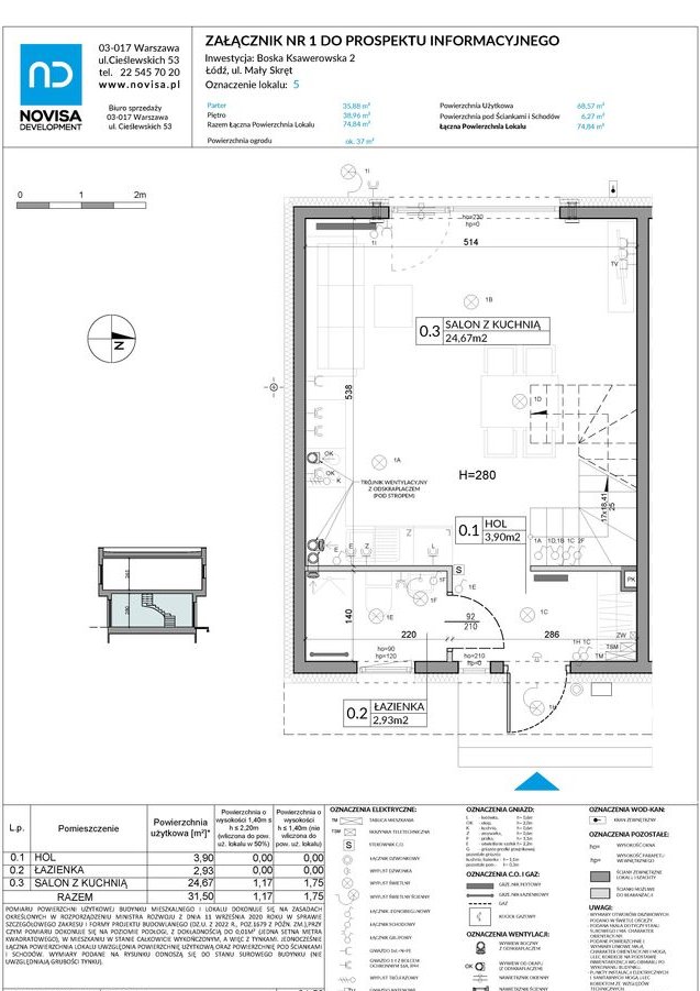 4-pokojowy dom 74m2 + ogródek Bez Prowizji