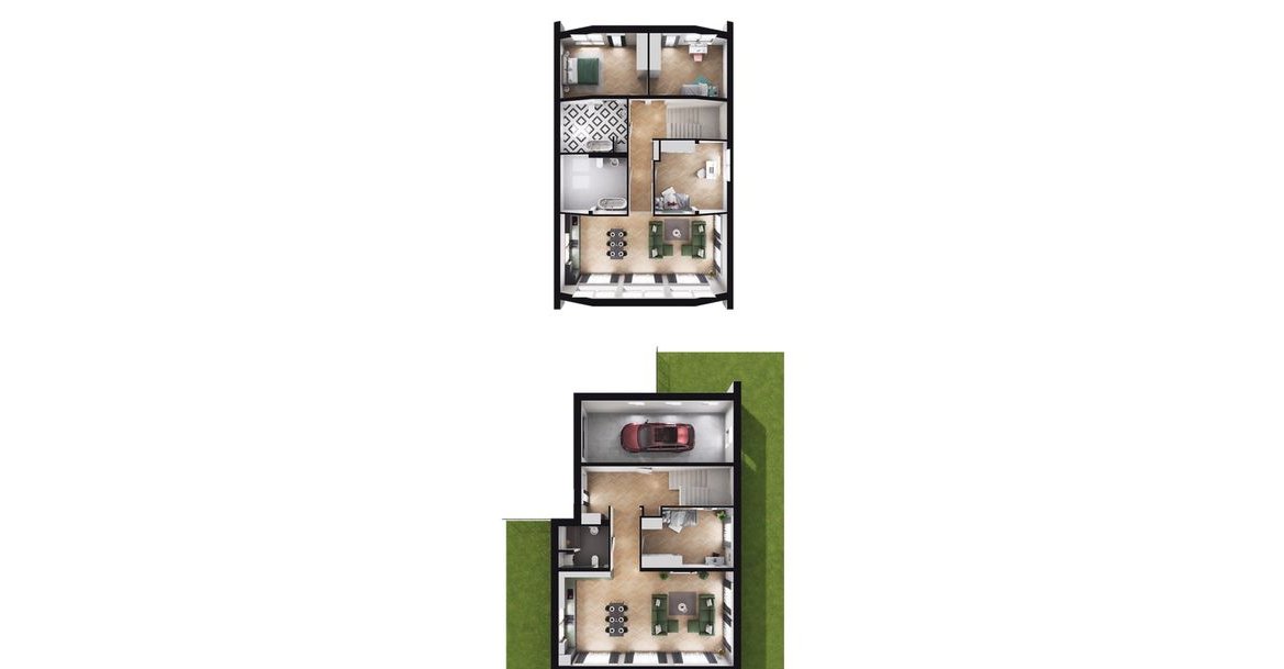 5-pokojowy dom 153m2 + ogródek Bez Pośredników