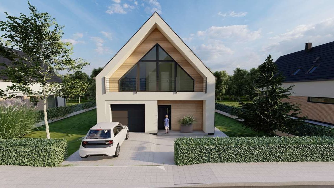 Dom w Brzózkach – Nowoczesność, przestrzeń i natura w jednym miejscu!