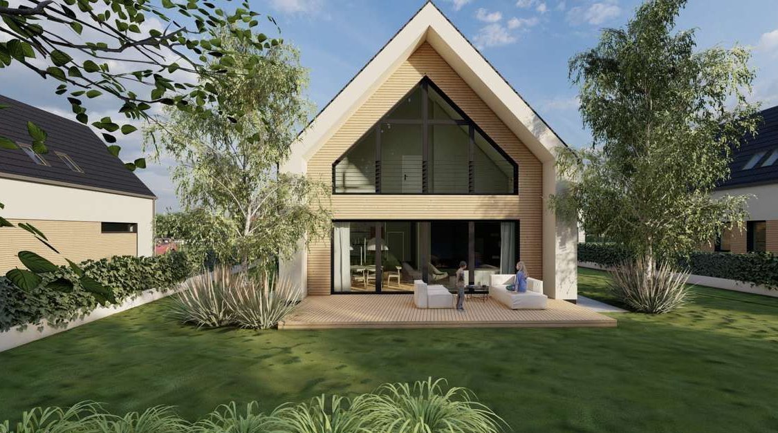 Dom w Brzózkach – Nowoczesność, przestrzeń i natura w jednym miejscu!