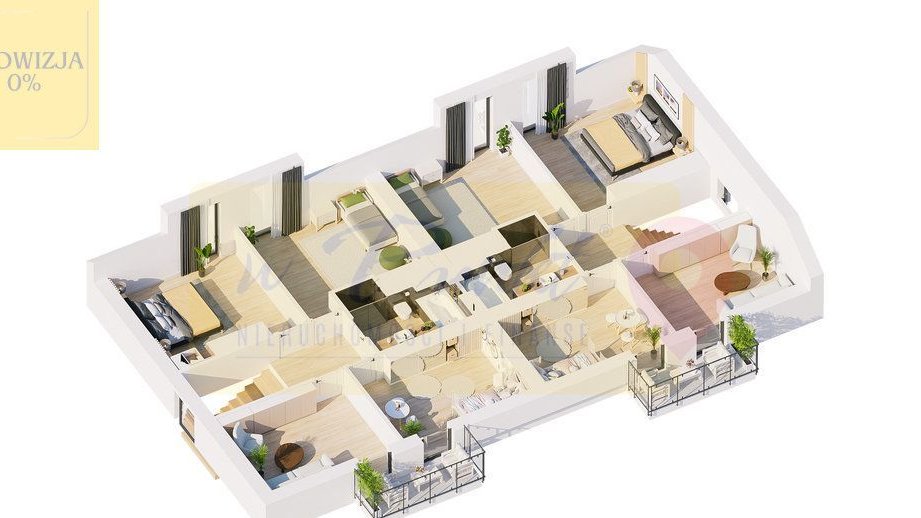 0% prowizji! Bliźniak, pompa ciepła,Tylko 5700/mkw