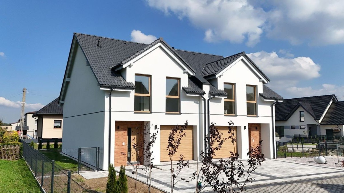 Dom Oskar D z garażem, Żory, ul. Spokojna